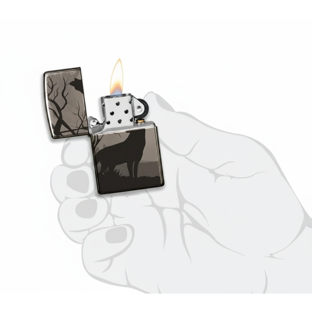 Zippo Wolves Design Lighter