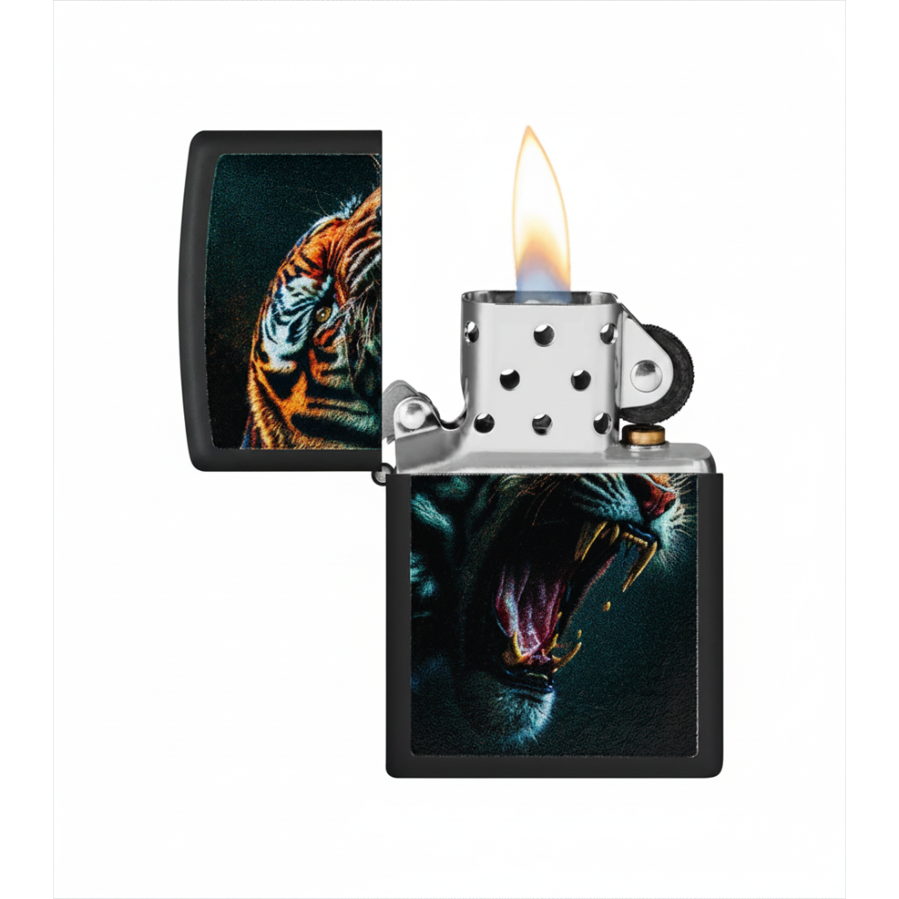 Zippo Tiger Roar Design Lighter