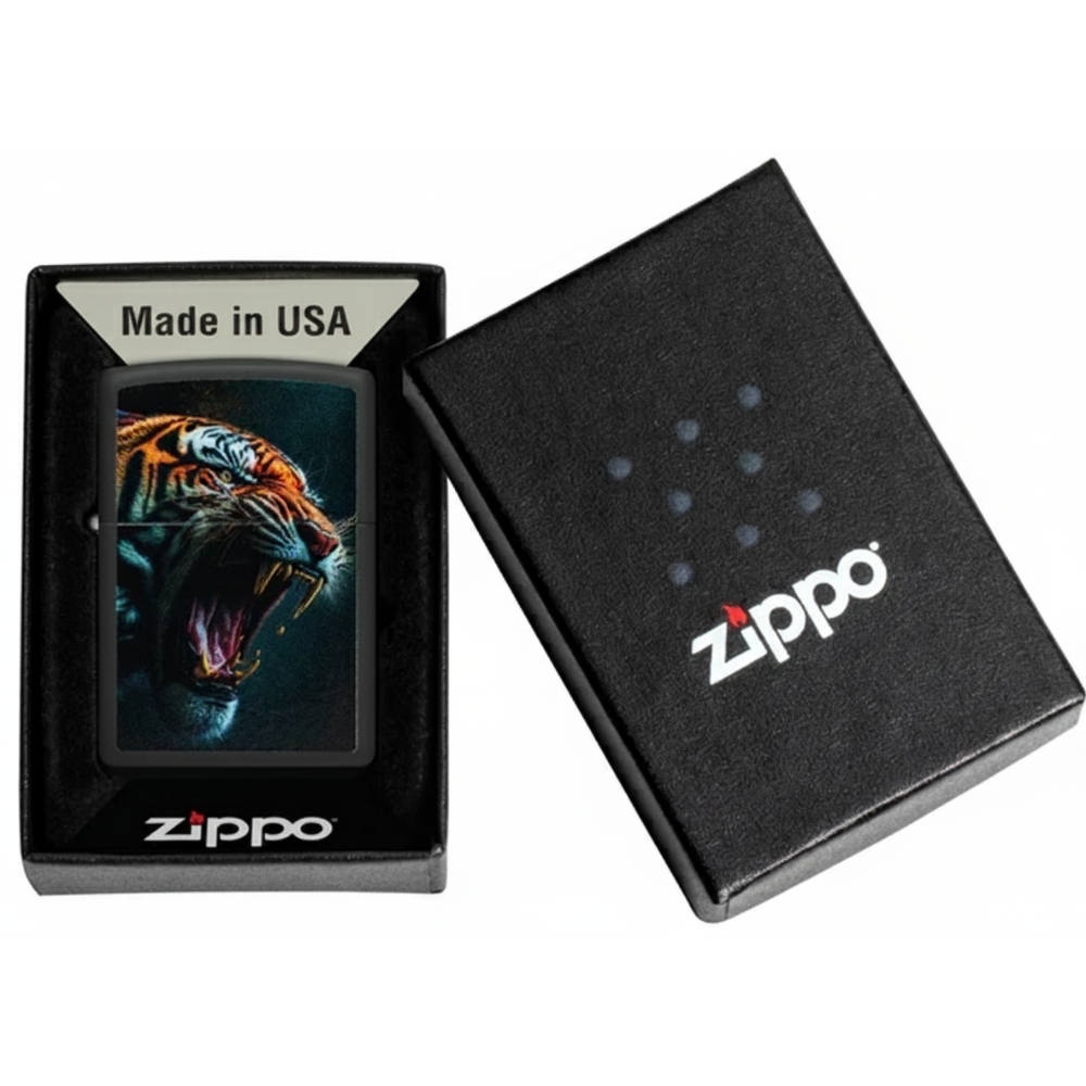 Zippo Tiger Roar Design Lighter