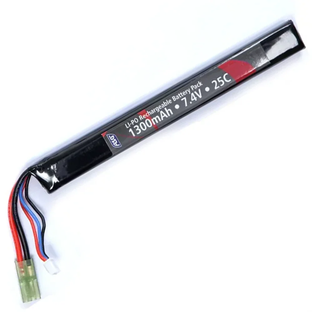 Batterij - Li-Po 7,4 V 1300 mAh enkele stick