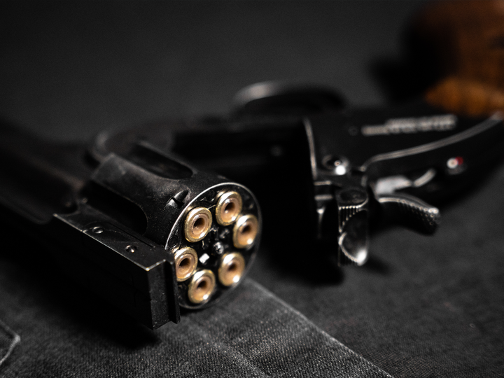 Schofield No.3 Revolver - 4.5mm Pellets - Verouderd Zwart