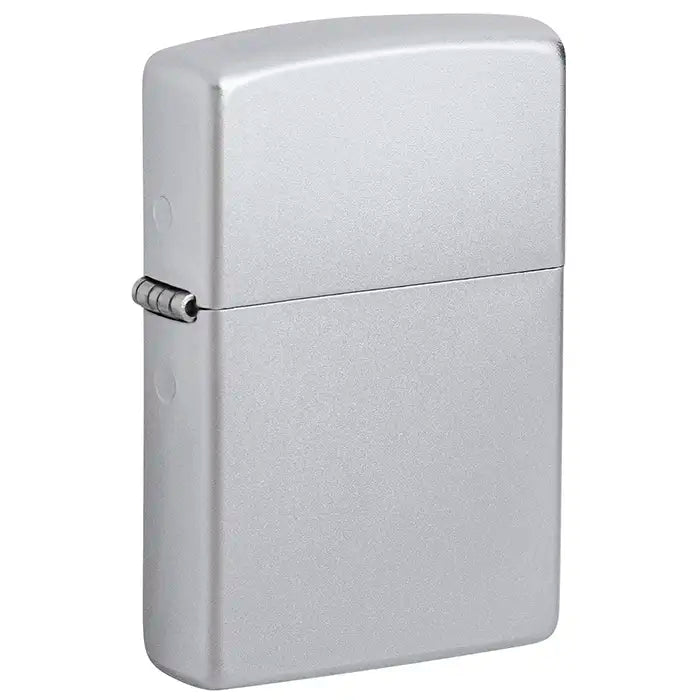 Zippo-aansteker - Klassiek satijnchroom