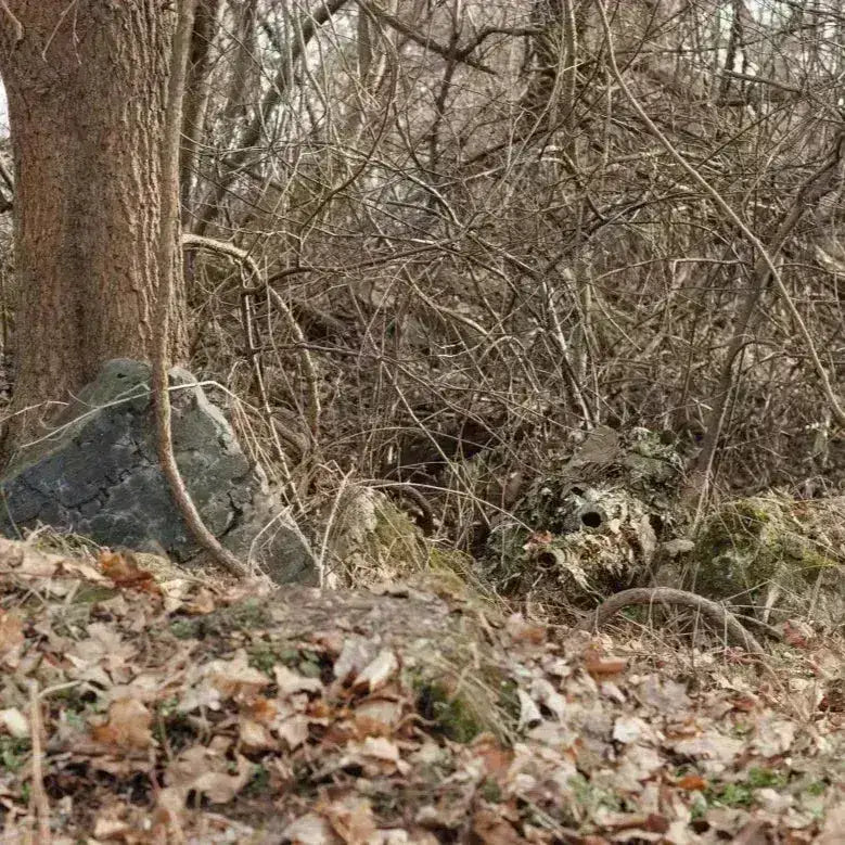 3D Ghillie / Kamuflasjedrakt 2.0 med Skulderfeste - Amber og Everglade - Game-On.no