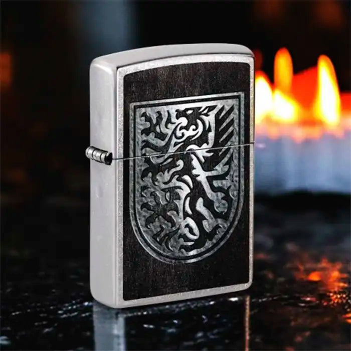 Zippo-aansteker - Wapenschild van de draak
