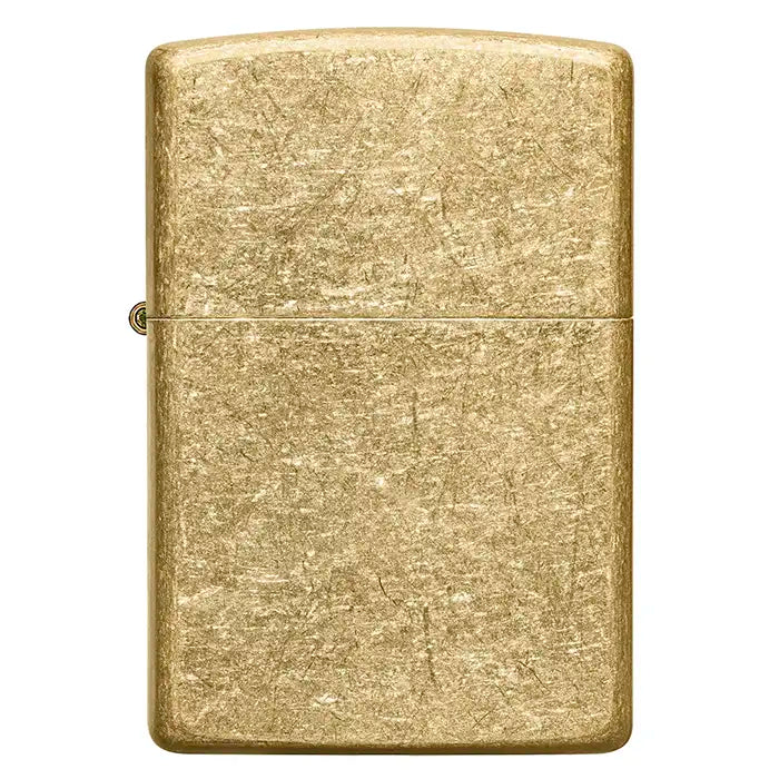 Zippo - Getrommeld Messing