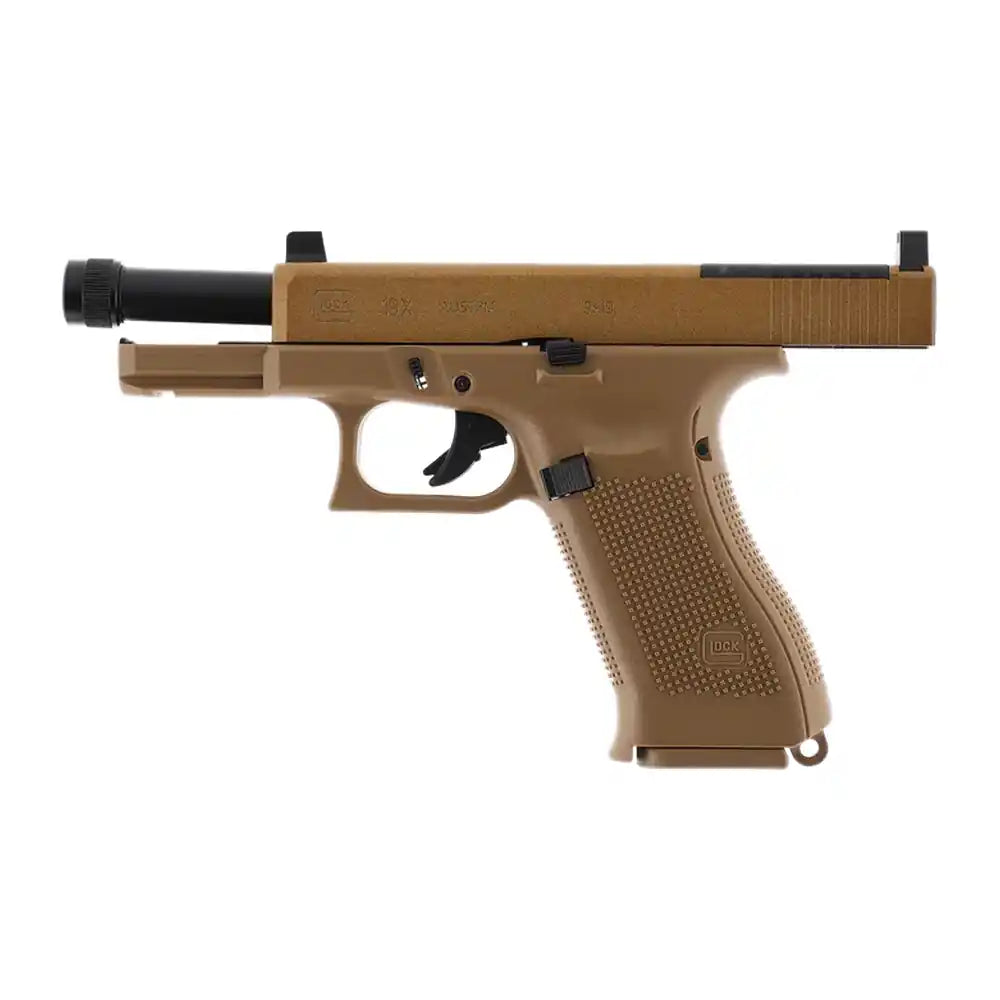 Glock 19X MOS Luftpistol - 4.5mm BB - Coyote