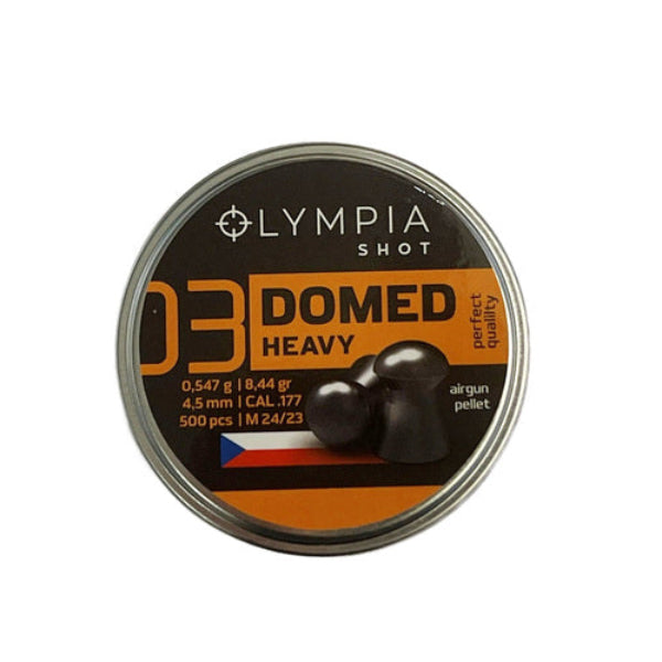 Olympia Domed Heavy Pellets 4.5mm 8.44gr - 500stk