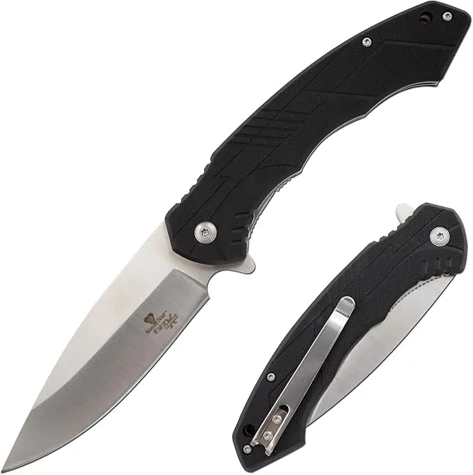 Xtreme Folding Knife with Pivot Ball Bearing - Black