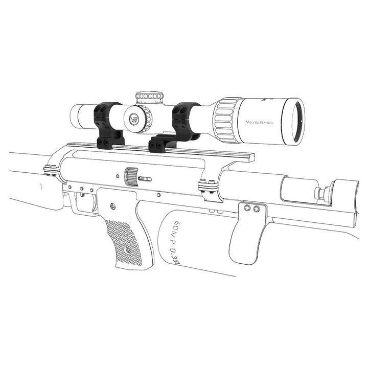 Vector Optics Ø30mm Cantilever Montasje - 11mm