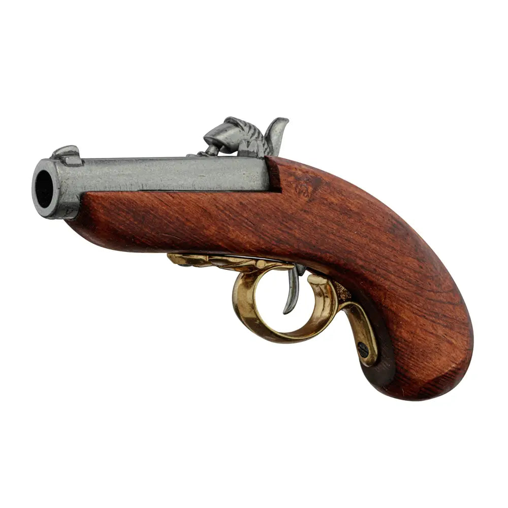 Deringer Philadelphia 1850 Replika – Lommepistol i Metall og Tre - Game-On.no