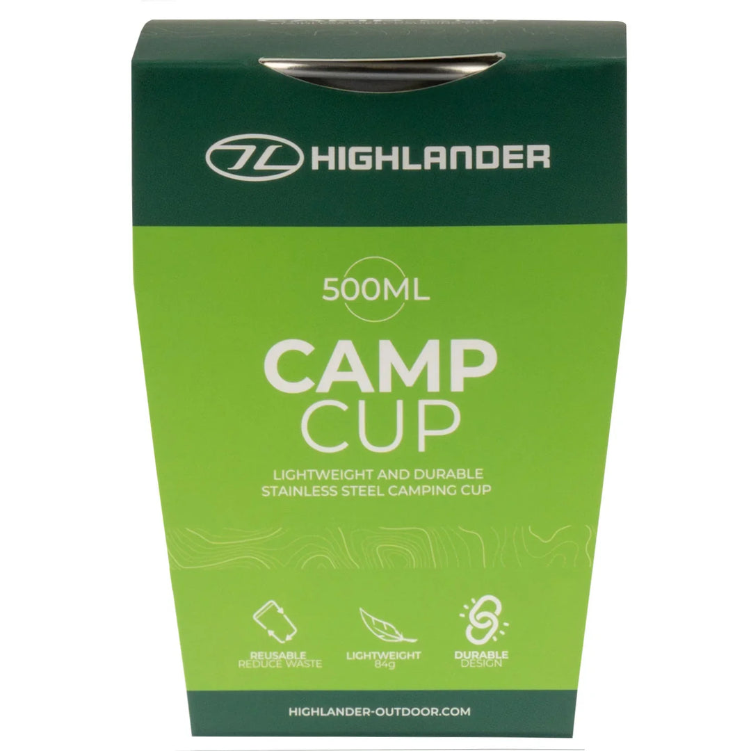 RVS Camping Drinkbeker - 500ml