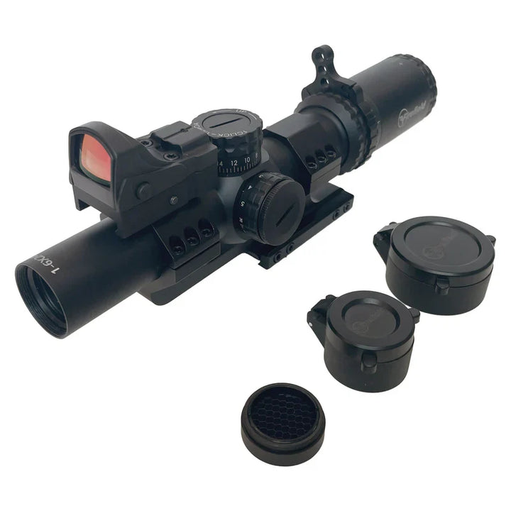 Firefield RapidStrike 1-6x24 Kommando Kit med Rødpunktsikte