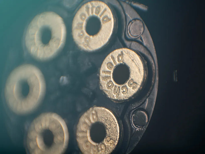 Schofield No. 3 Revolver - Volledig Metaal - 4.5mm BB - Ivoor Nikkel