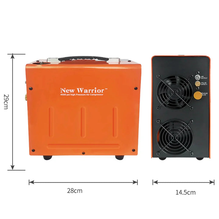 New Warrior Mini1 12V/220V Electric Compressor for PCP