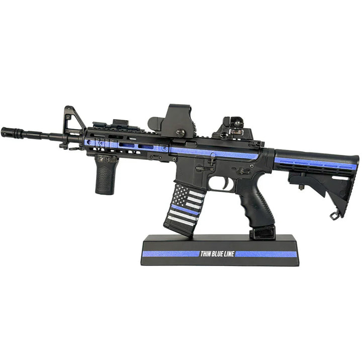 Goatguns - Mini AR15 Thin Blue Line/SWAT Special Edition - Replika Modell - Game-On.no