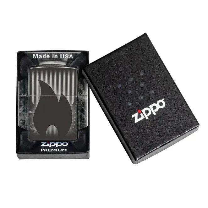 Zippo - Zippo Design - 360 High Polish Black Lighter