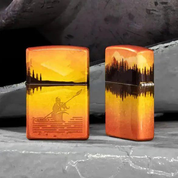 Zippo Tumbled Brass 540 Fusion kajakk lighter