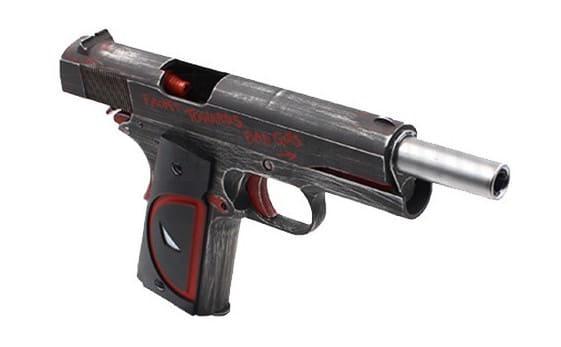 AW 1911 - Gassdrevet Softgun Full Metall - Deadpool Edition - gameon.eu