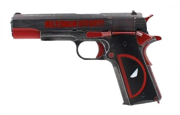 AW 1911 - Gas Powered Softgun Full Metal - Deadpool Edition