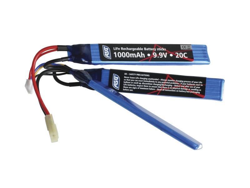 Batteri Li-Fe 9.9V - 1000mAh - Sticks - gameon.eu