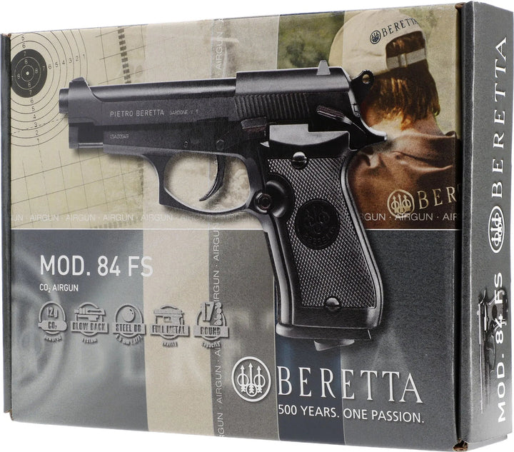 Beretta M84FS Blowback - 4.5mm - Game-On.no