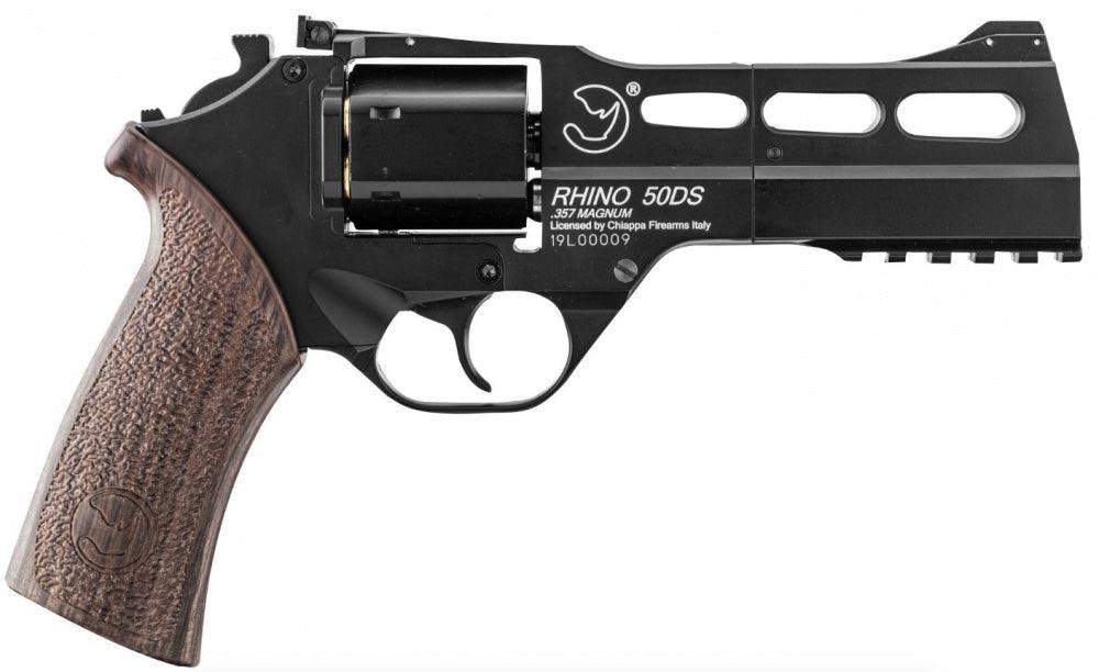 Chiappa - Rhino 50DS Co2 Drevet Airsoft Revolver - Svart - gameon.eu