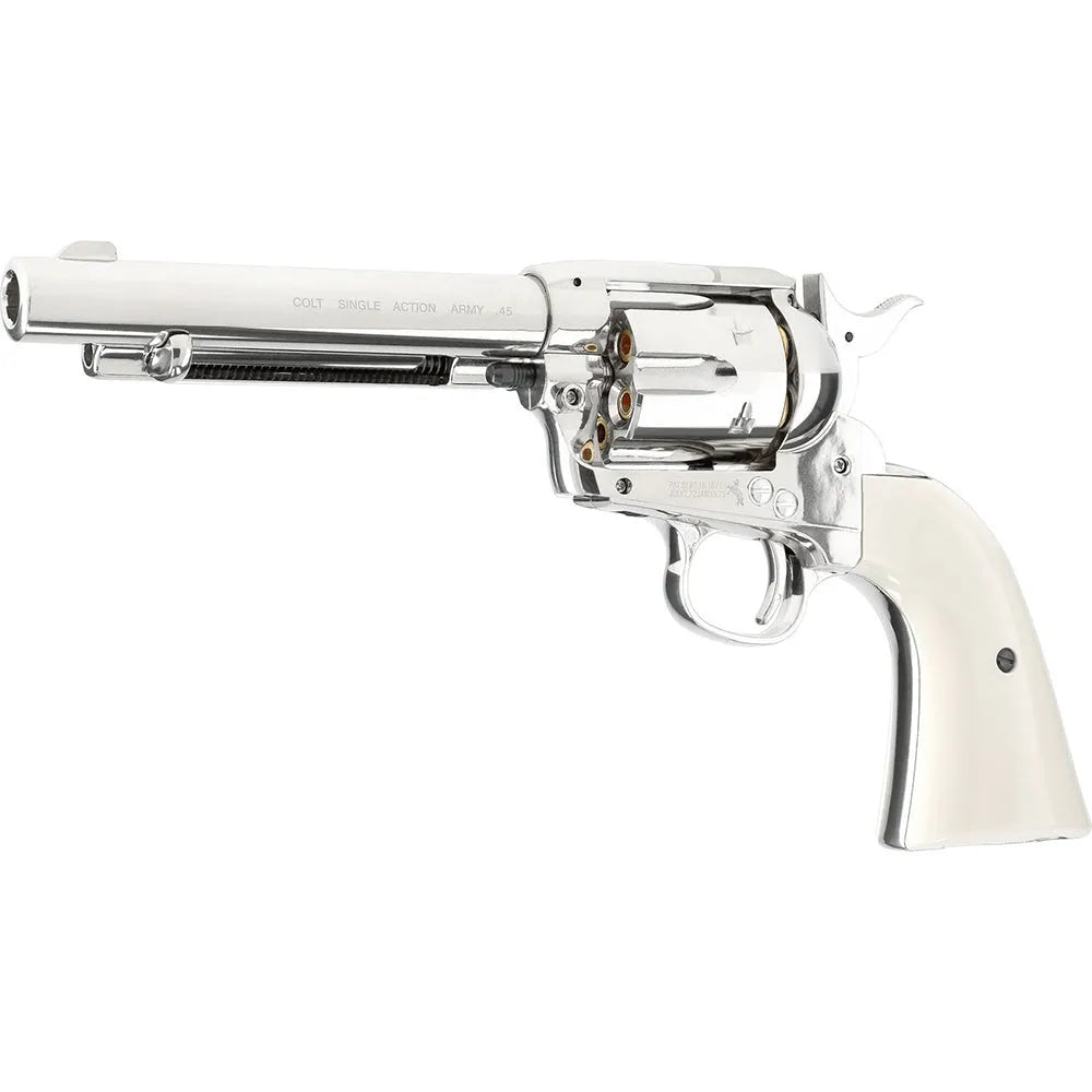 Colt Peacemaker SAA .45 - 4.5mm BB - Nickel - gameon.eu