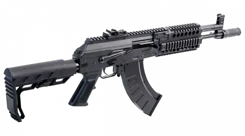 Crosman AK1 Full Auto - 4.5mm Luftgevær CO2 - Svart - Game-On.no