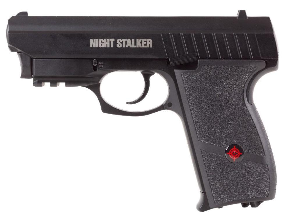 Crosman Night Stalker Co2 - Luftpistol med Blowback - Laser inkl - gameon.eu