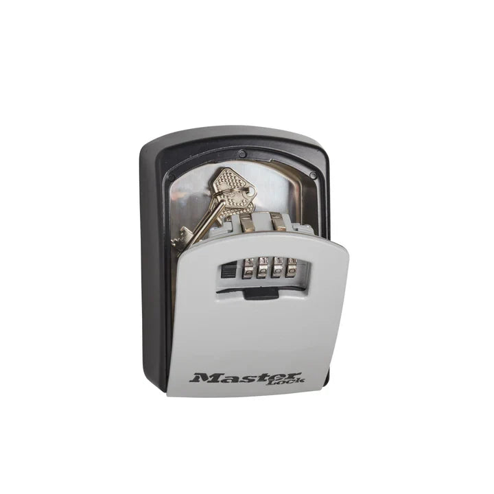 MasterLock - Ekstra Stor Veggmontert Nøkkelboks med 4‑Sifret Kode - Game-On.no