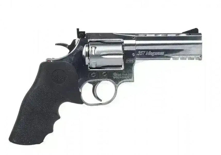 Dan Wesson 715 4inch Revolver - Sølv - 6mm - Game-On.no
