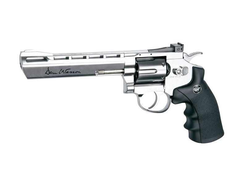 Dan Wesson Revolver 6 Sølv - 4.5mm Pellets - gameon.eu