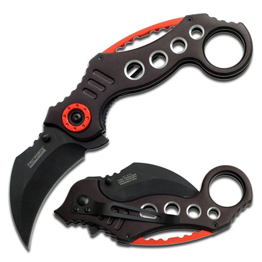 Klein zakmes in Karambit-stijl