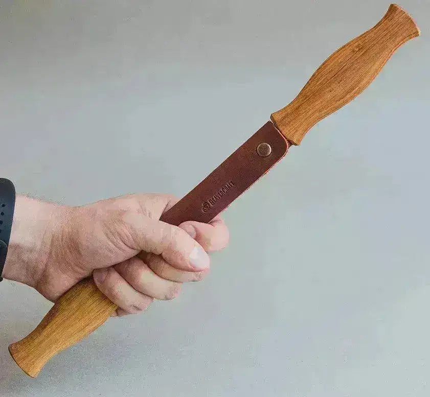 Drakniv 120mm – BeaverCraft DK1S med Skinnslire og Eikehåndtak - Game-On.no