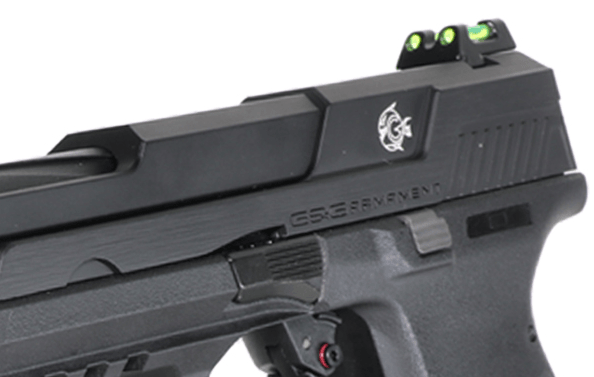 G&G Piranha SL Airsoftpistol med Blowback - Svart - gameon.eu