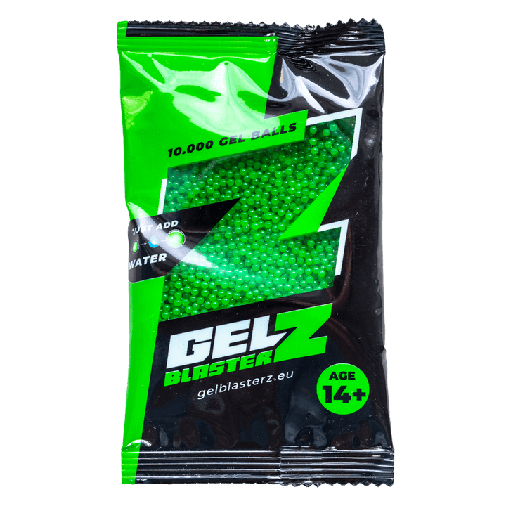 Gel Balls - Gel Blasterz - Green - 10,000 pcs