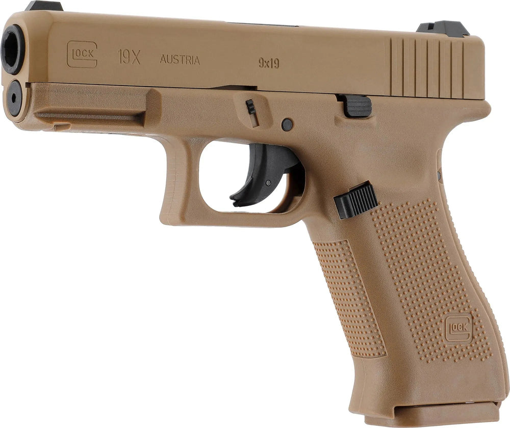 Glock 19X FDE - 4.5mm Luftpistol - Game-On.no