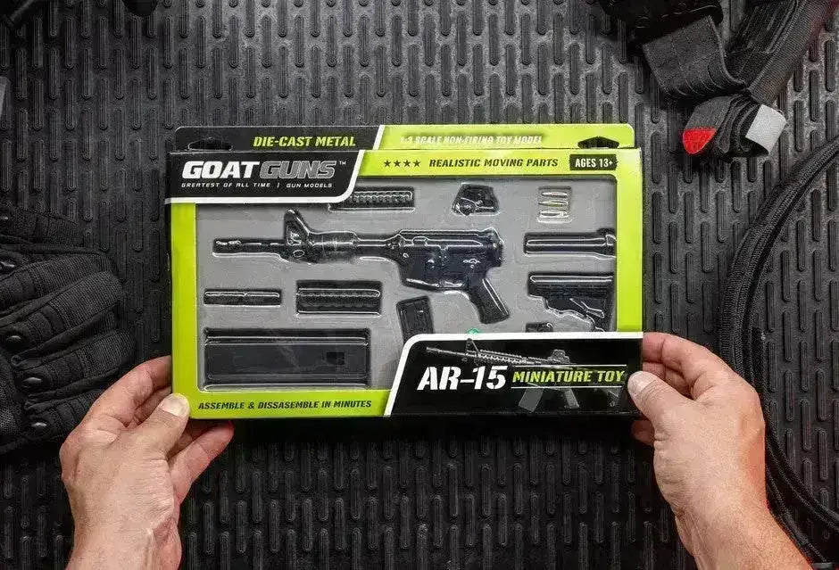 Goatguns - Mini AR15 - Replika Modell - Svart - Game-On.no
