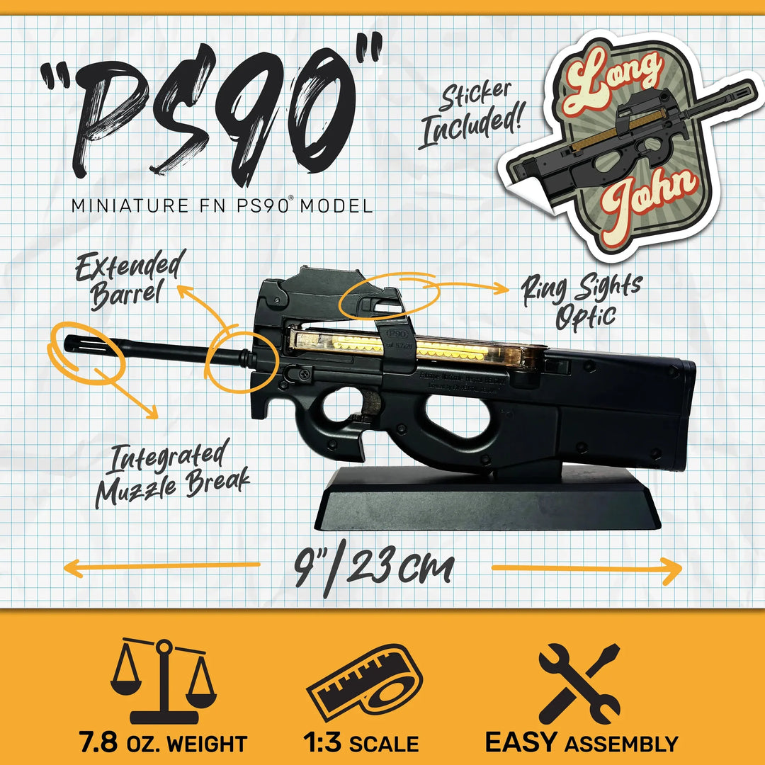 Goatguns - Mini FN PS90 Carbine Long - Replika Modell - Game-On.no
