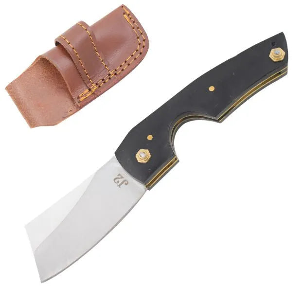 Håndlaget sigarkutter-kniv med slire - Game-On.no