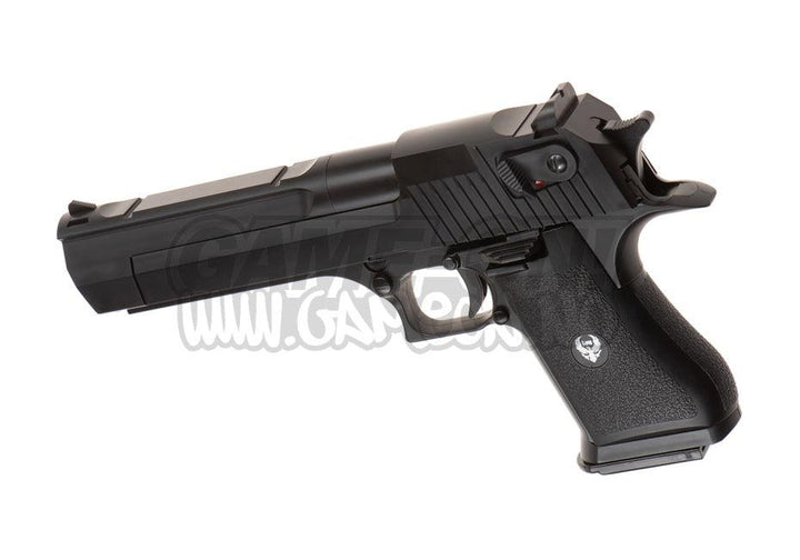 HFC - Deagle .50 Gassdrevet Softgun Pistol med Blowback - Svart - gameon.eu