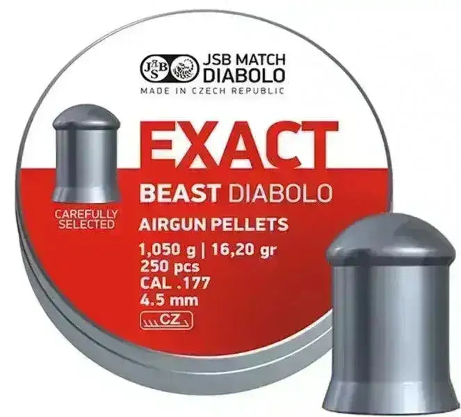 JSB Exact Beast - 4.52mm - 250stk - Game-On.no