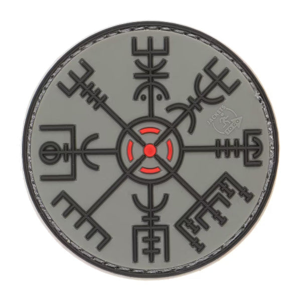 Patch - Viking -kompas met klittenband