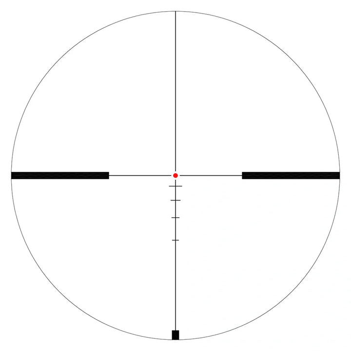 Keck Precision Kikkertsikte 1-10x24 FFPIR LPVO 30mm – FFP, Belyst retikkel, IPX7