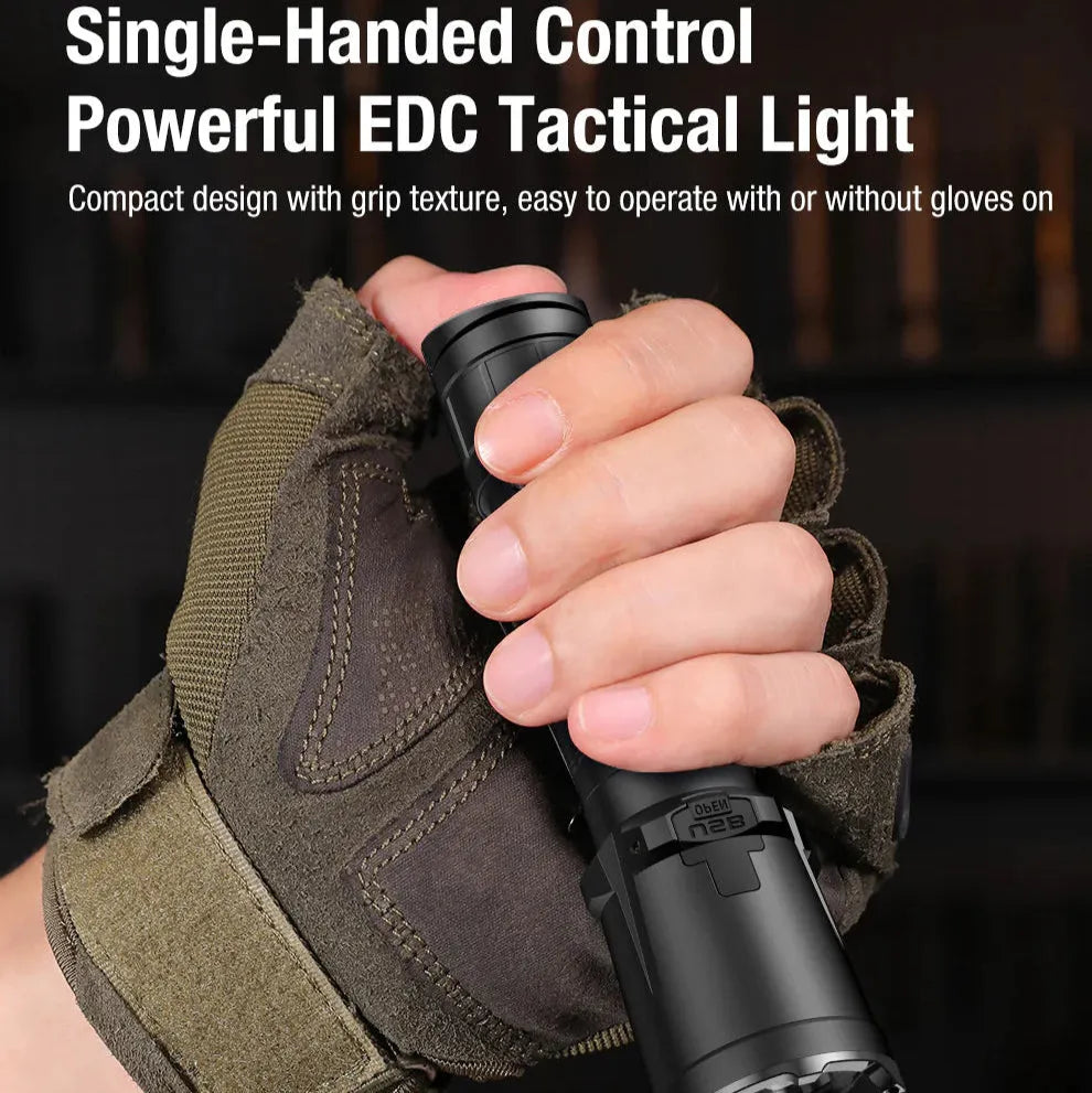 Klarus - XT11GT Pro V3.0 - Kompakt Taktisk Lommelykt - 3300 Lumen - Game-On.no