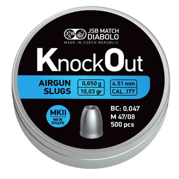 KnockOut Slugs MK Serie - 4.5mm - 500stk - Game-On.no