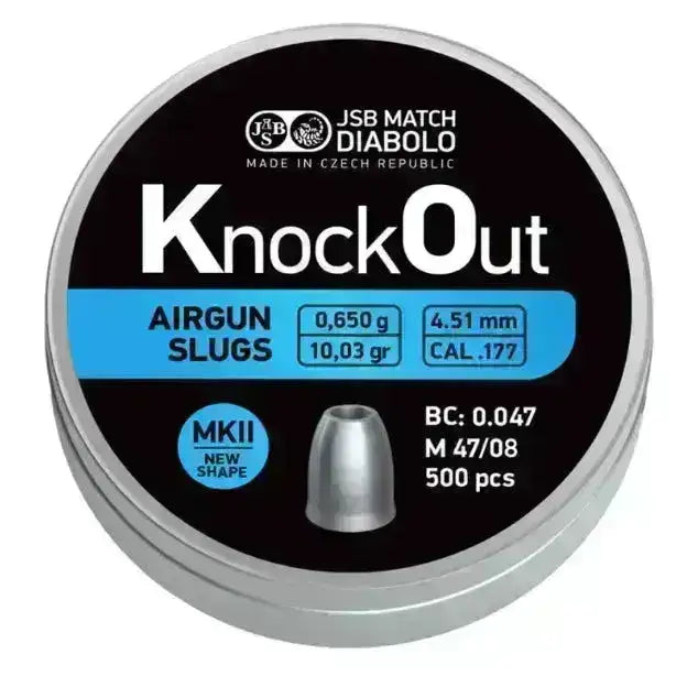 KnockOut Slugs MK Serie - 4.5mm - 500stk - Game-On.no