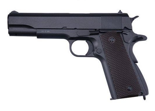 KWC - 1911 Co2 drevet Softgun med Blowback - Svart - gameon.eu