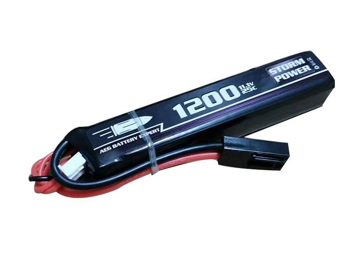 Li-Po 11.1V GEN2 Batteri - 1200mAh 25C - PDW Stock Tube - gameon.eu