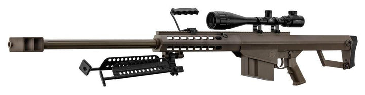 LT - Barrett M82 Sniper PAKKE Fjærdrevet Softgun - TAN - gameon.eu